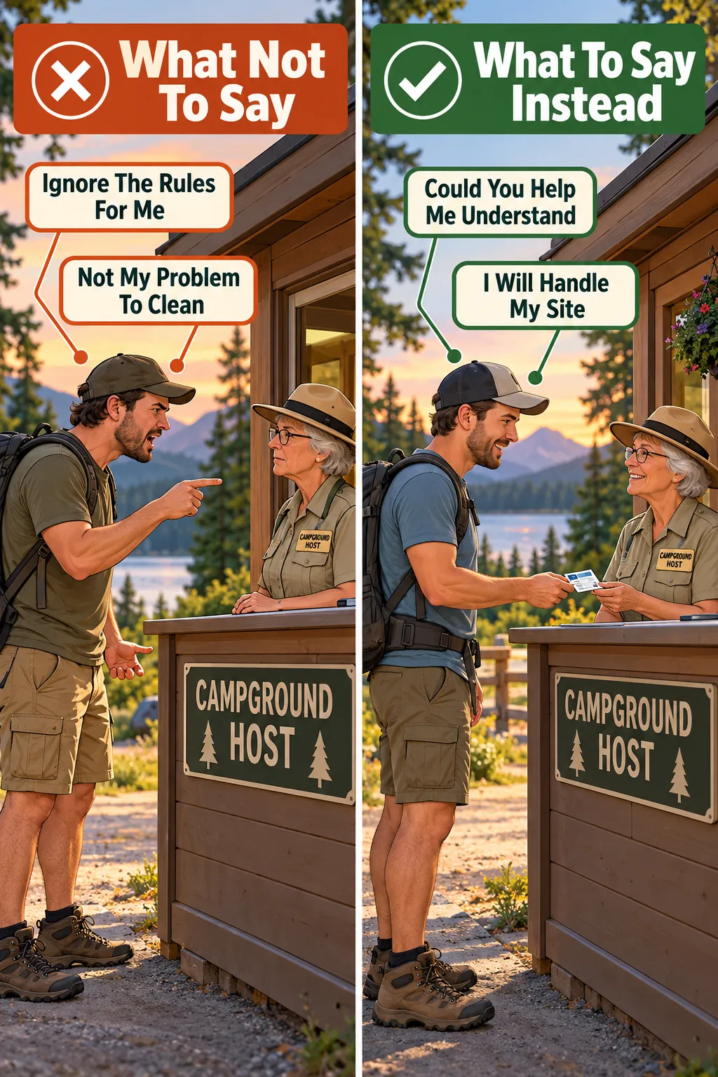 The 2 Things You Should Never Say to a Campground Host