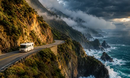 The Coastal Highway That is Terrifying to Drive in a Motorhome