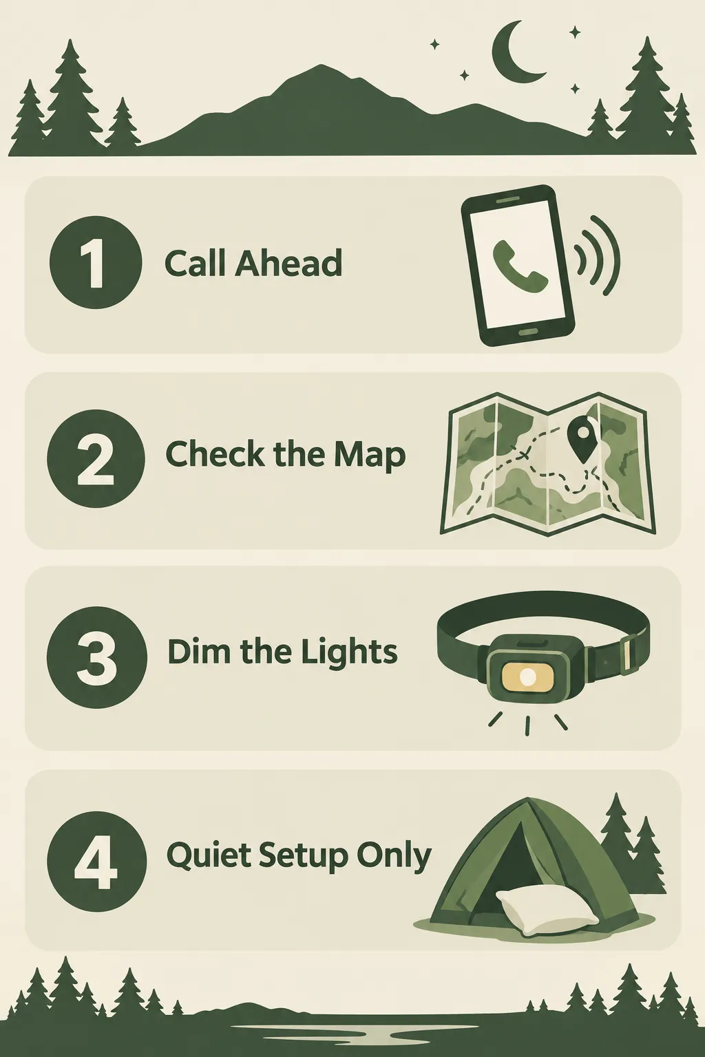 The Full List: 13 Late-Arrival Campground Tips That Save You From Instant Stress
