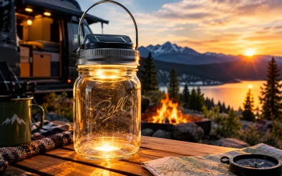 The “Mason Jar” Upgrade That Makes Boondocking 10x Easier