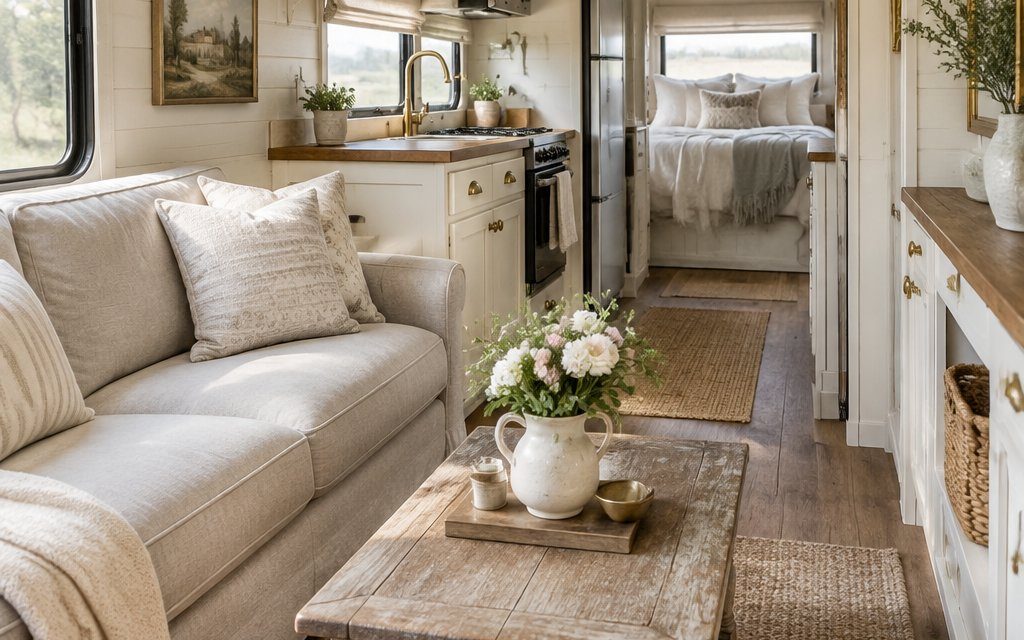 8 Serene French Country RV Living Rooms to Inspire You