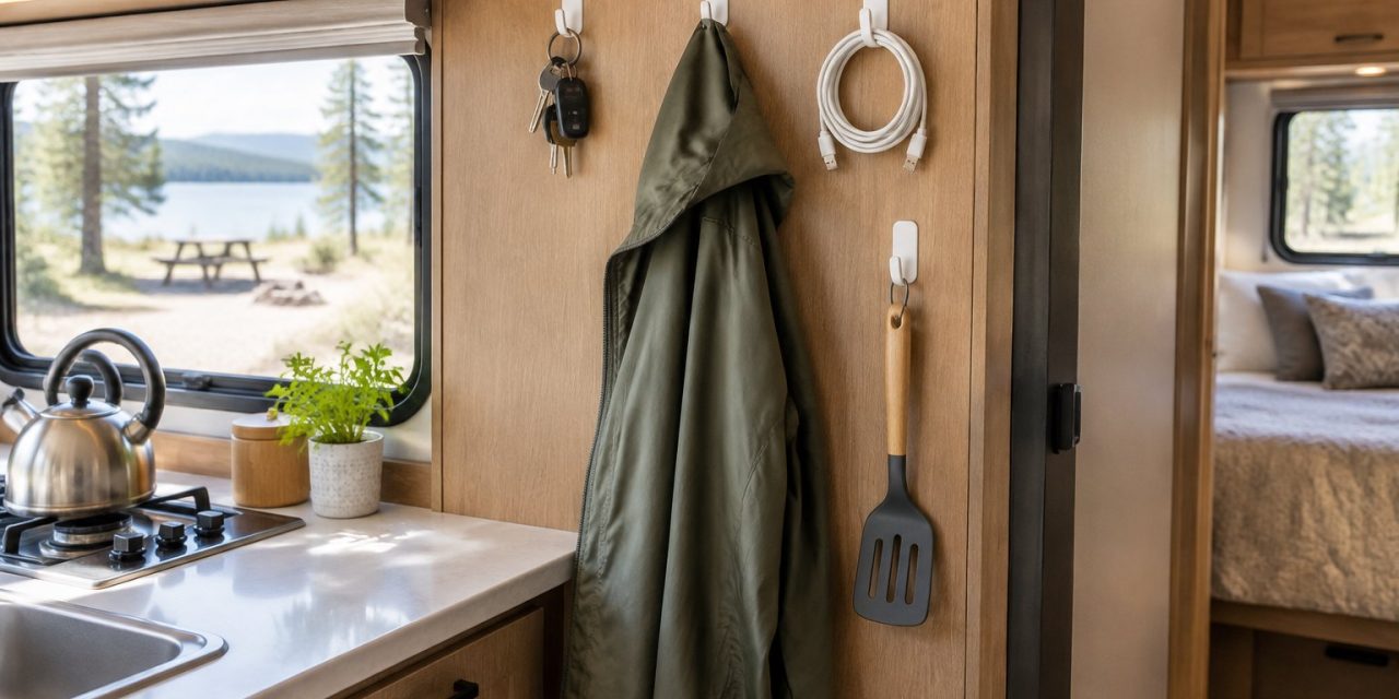 4 Ways to Use Command Hooks That RVers Never Think Of: RV Hacks