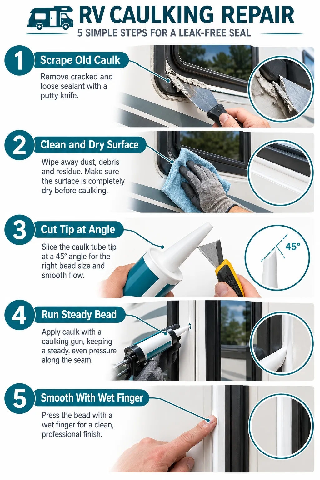 What Is The Cheap Caulking Trick That Stops Leaks Instantly?