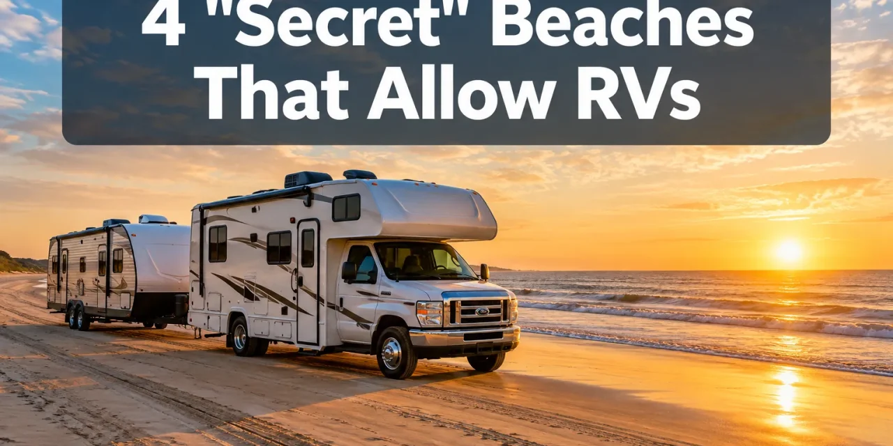 4 “Secret” Beaches That Allow RVs (And Aren’t Crowded)