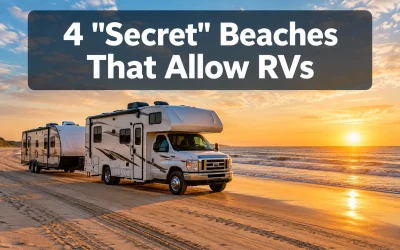 4 “Secret” Beaches That Allow RVs (And Aren’t Crowded)
