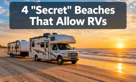 4 “Secret” Beaches That Allow RVs (And Aren’t Crowded)