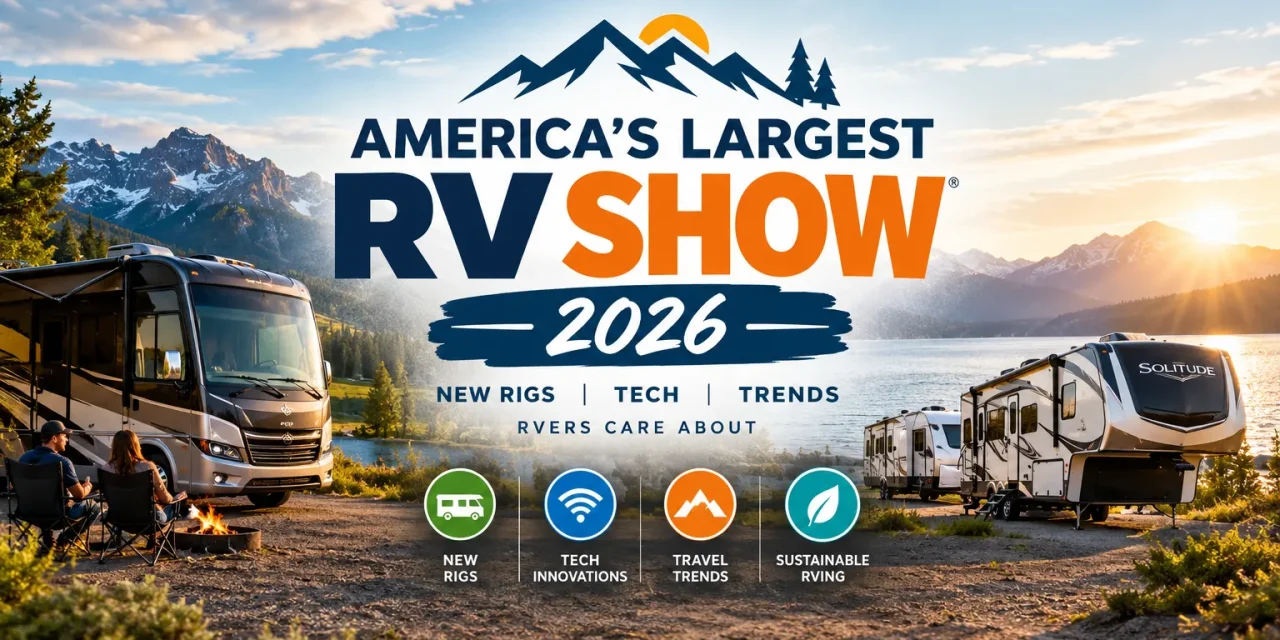 America’s Largest RV Show 2026 highlights: new rigs, tech, and trends RVers care about