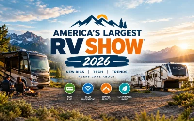 America’s Largest RV Show 2026 highlights: new rigs, tech, and trends RVers care about