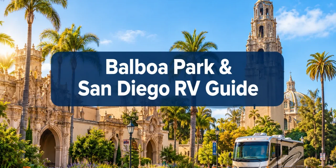 Balboa Park & San Diego RV Guide: Campgrounds, Parking, & City Transit