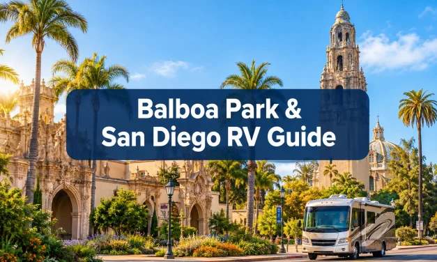 Balboa Park & San Diego RV Guide: Campgrounds, Parking, & City Transit