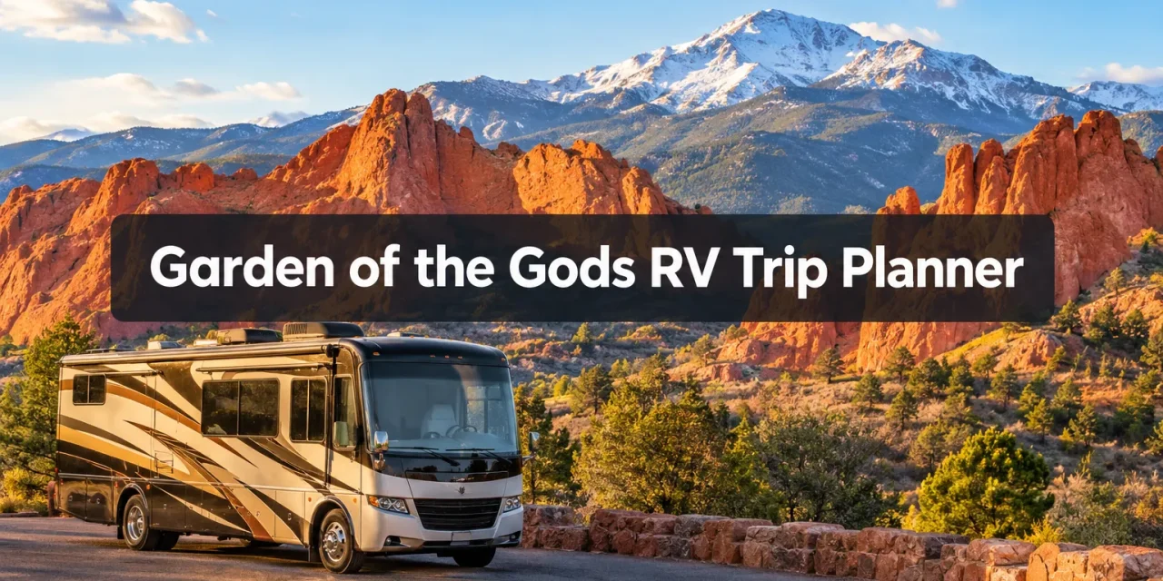 Garden of the Gods RV Trip Planner: Nearby Campgrounds & Scenic Routes