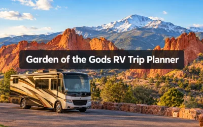 Garden of the Gods RV Trip Planner: Nearby Campgrounds & Scenic Routes