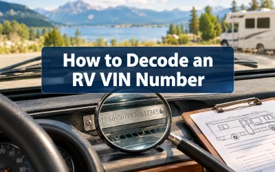 How to Decode an RV VIN Number: Complete RV Specs & History Lookup Guide