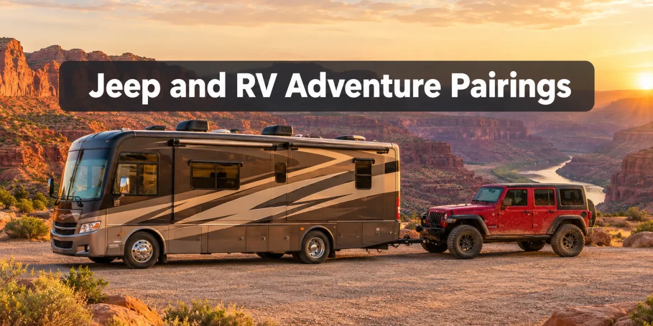 Jeep and RV Adventure Pairings: How to Use a Jeep Wrangler as the Ultimate Tow-Behind Trail Explorer