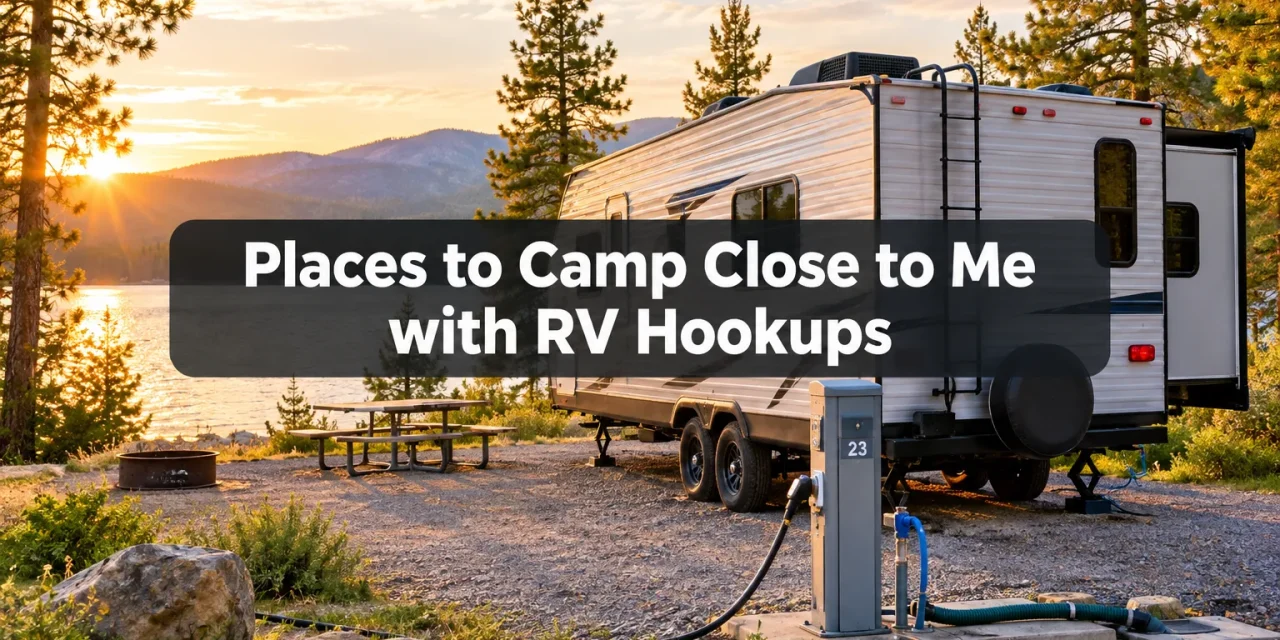 Places to Camp Close to Me with RV Hookups: How to Find Local Spots That Fit Your Rig and Adventure Style