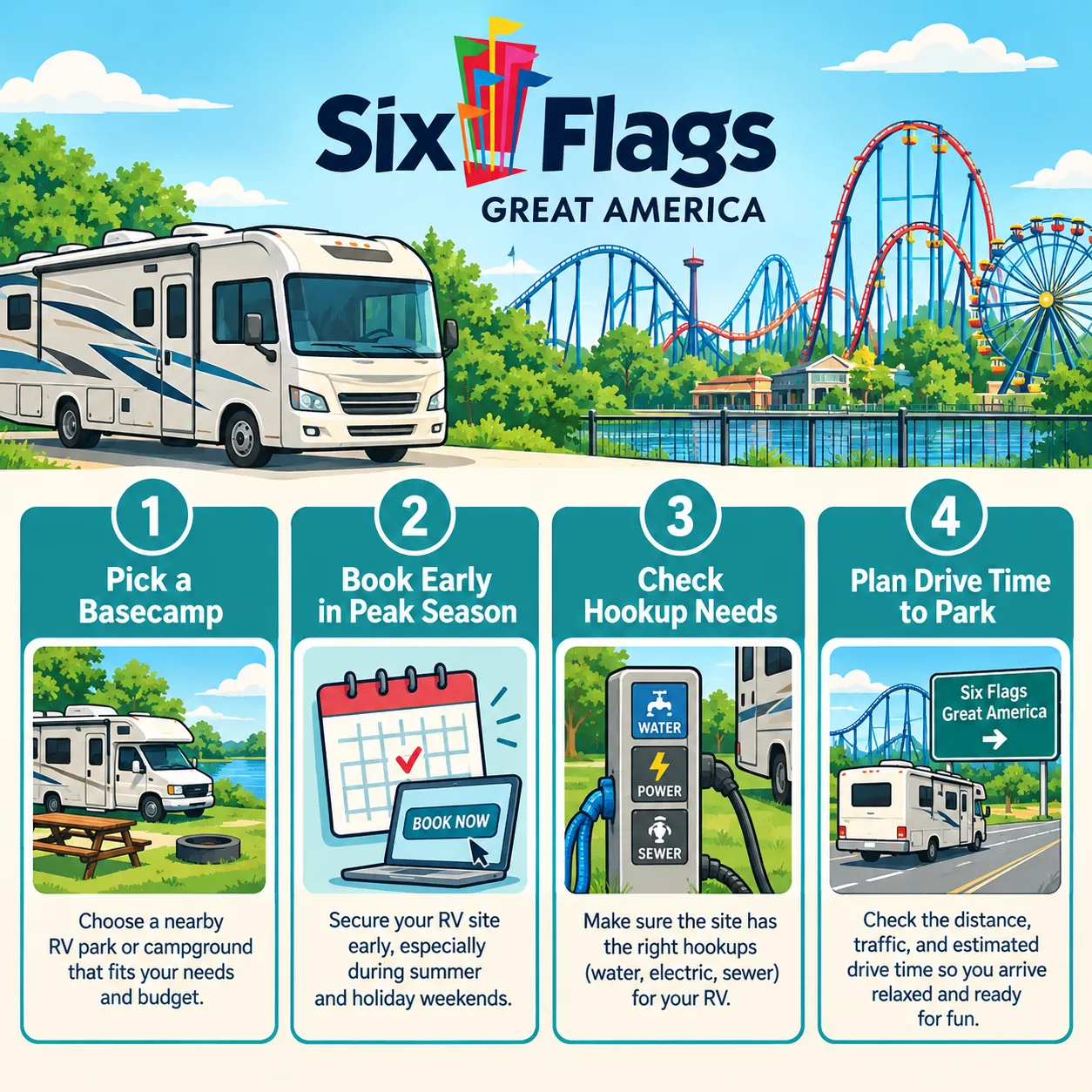 Private RV Resorts: Full Hookups Closer to the Action