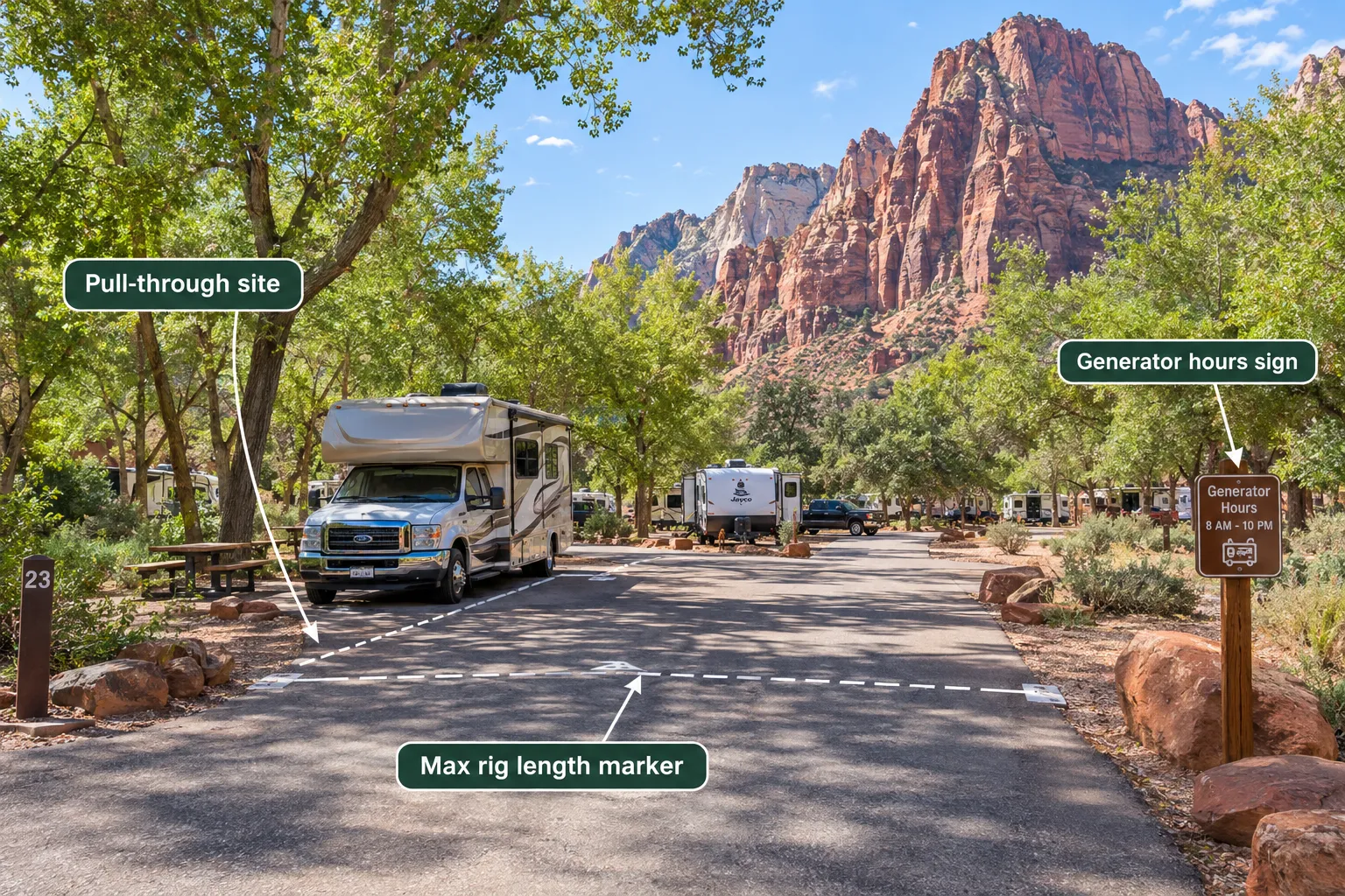 RV Camping Near Zion National Park: Campgrounds Inside the Park