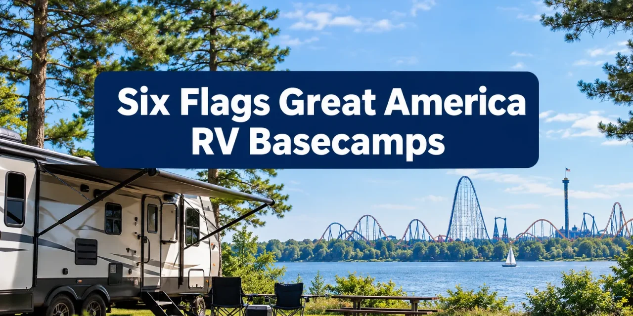 Six Flags Great America RV Basecamps: Camping Near Gurnee, Illinois