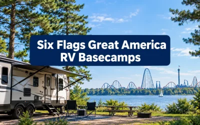 Six Flags Great America RV Basecamps: Camping Near Gurnee, Illinois