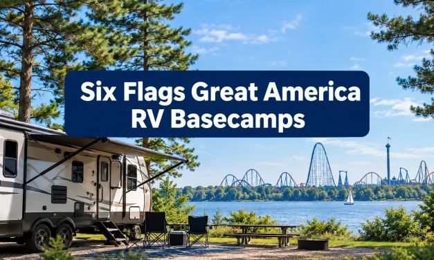 Six Flags Great America RV Basecamps: Camping Near Gurnee, Illinois