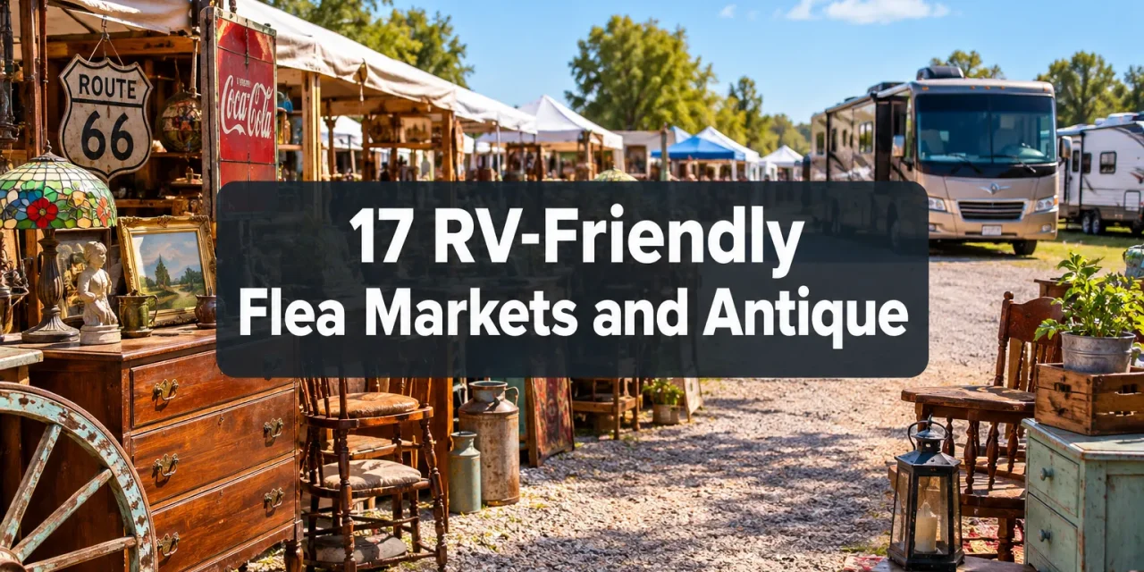 17 RV-Friendly Flea Markets and Antique Stops Worth the Detour