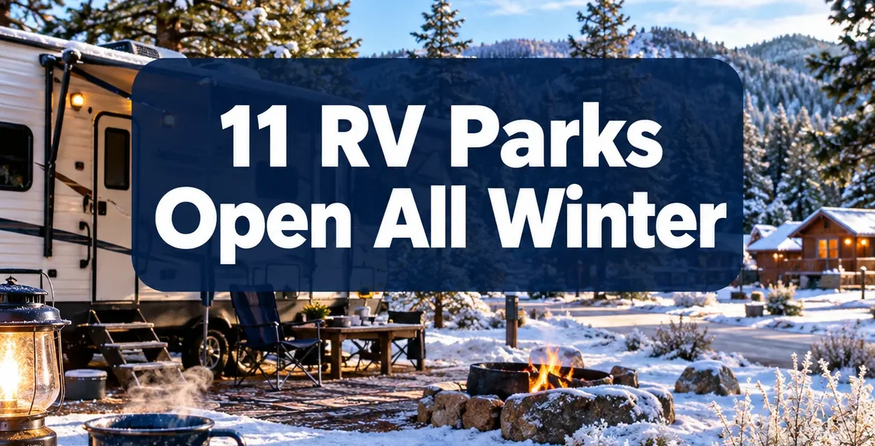 11 RV Parks Open All Winter (Most Close)