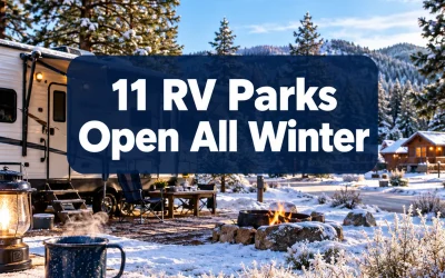 11 RV Parks Open All Winter (Most Close)