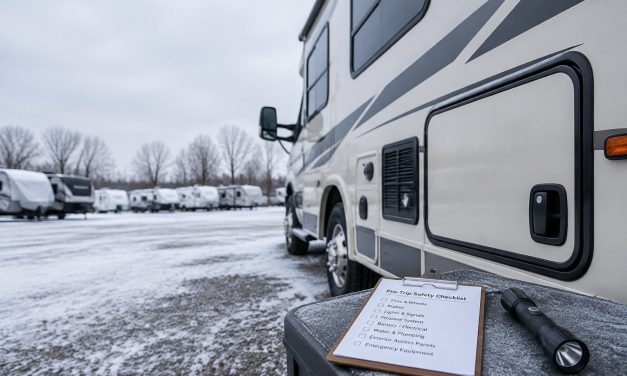 6 Winter RV Fire Risks Nobody Checks