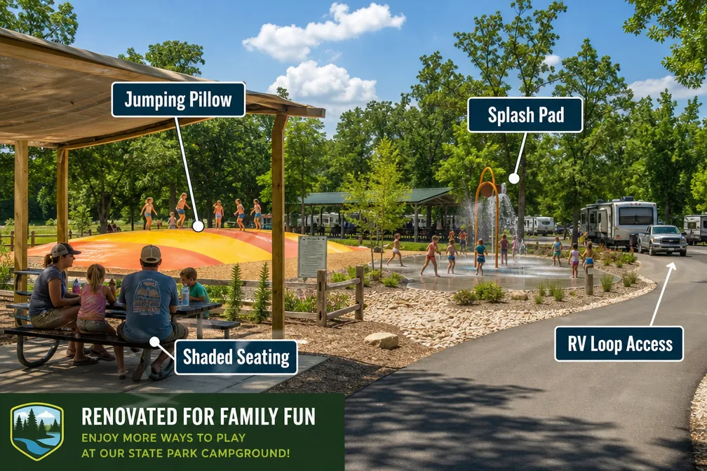 Why Adventure Playgrounds & Trampoline Parks Near Campgrounds Matter for Family Trips