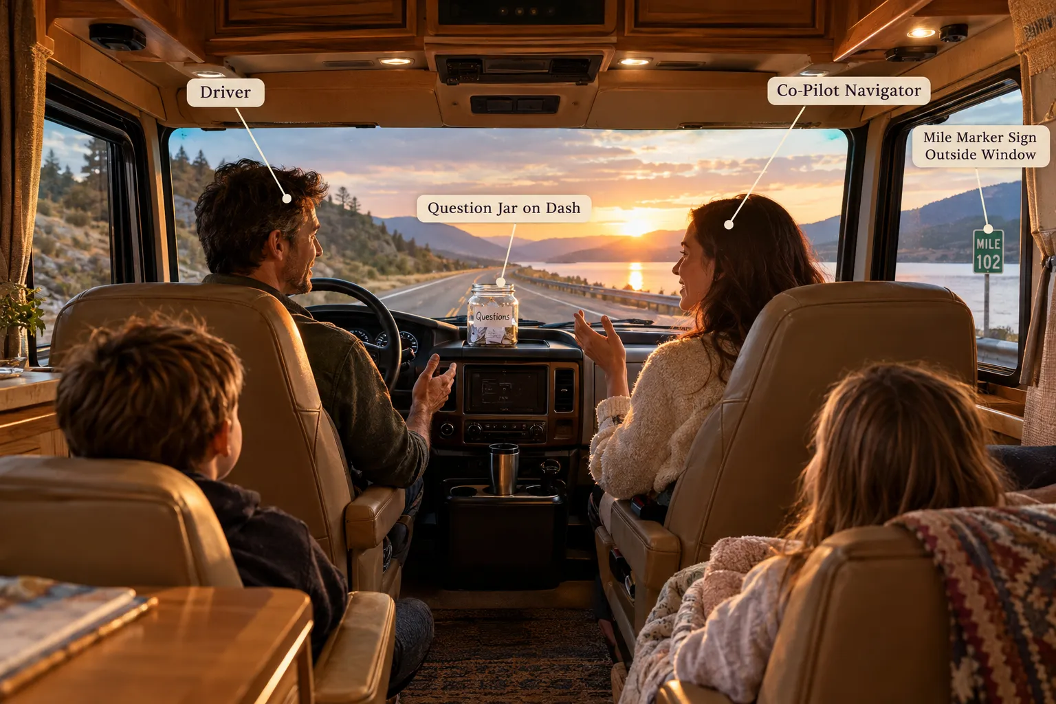 Why Conversation Starters Matter On Long RV Drives