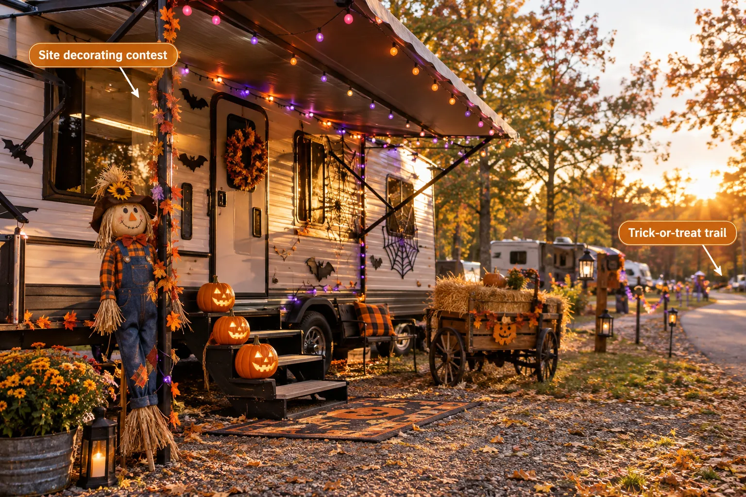 Why Fall Is the Best Time for a Halloween RV Road Trip