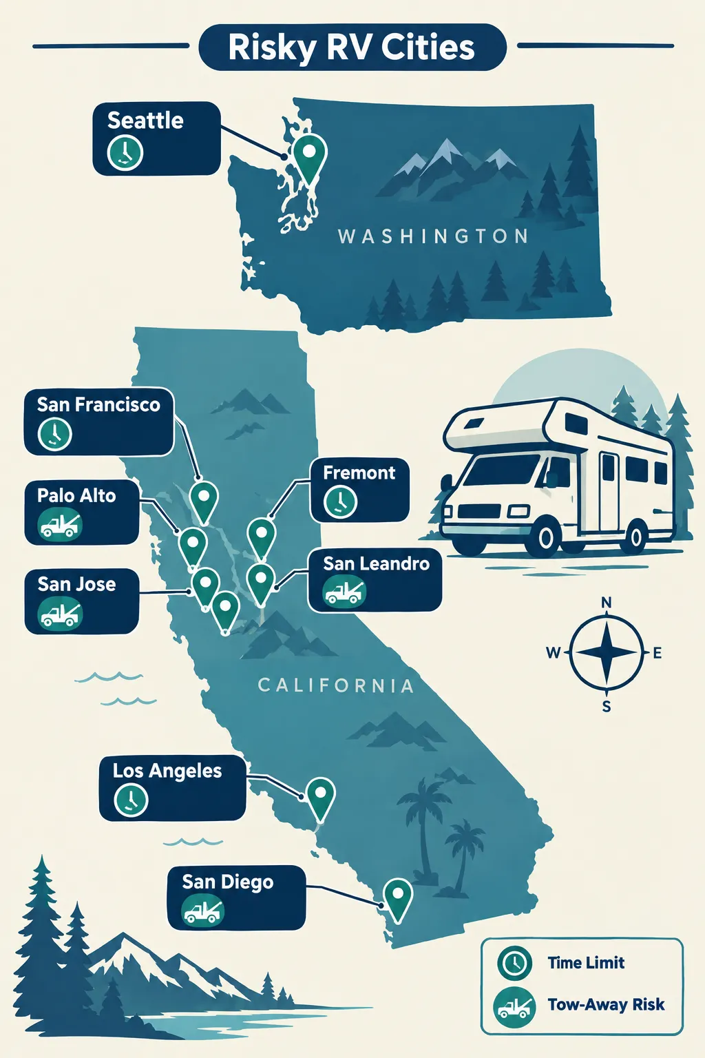 Why "Safe" Doesn't Mean Legal for Overnight RV Parking