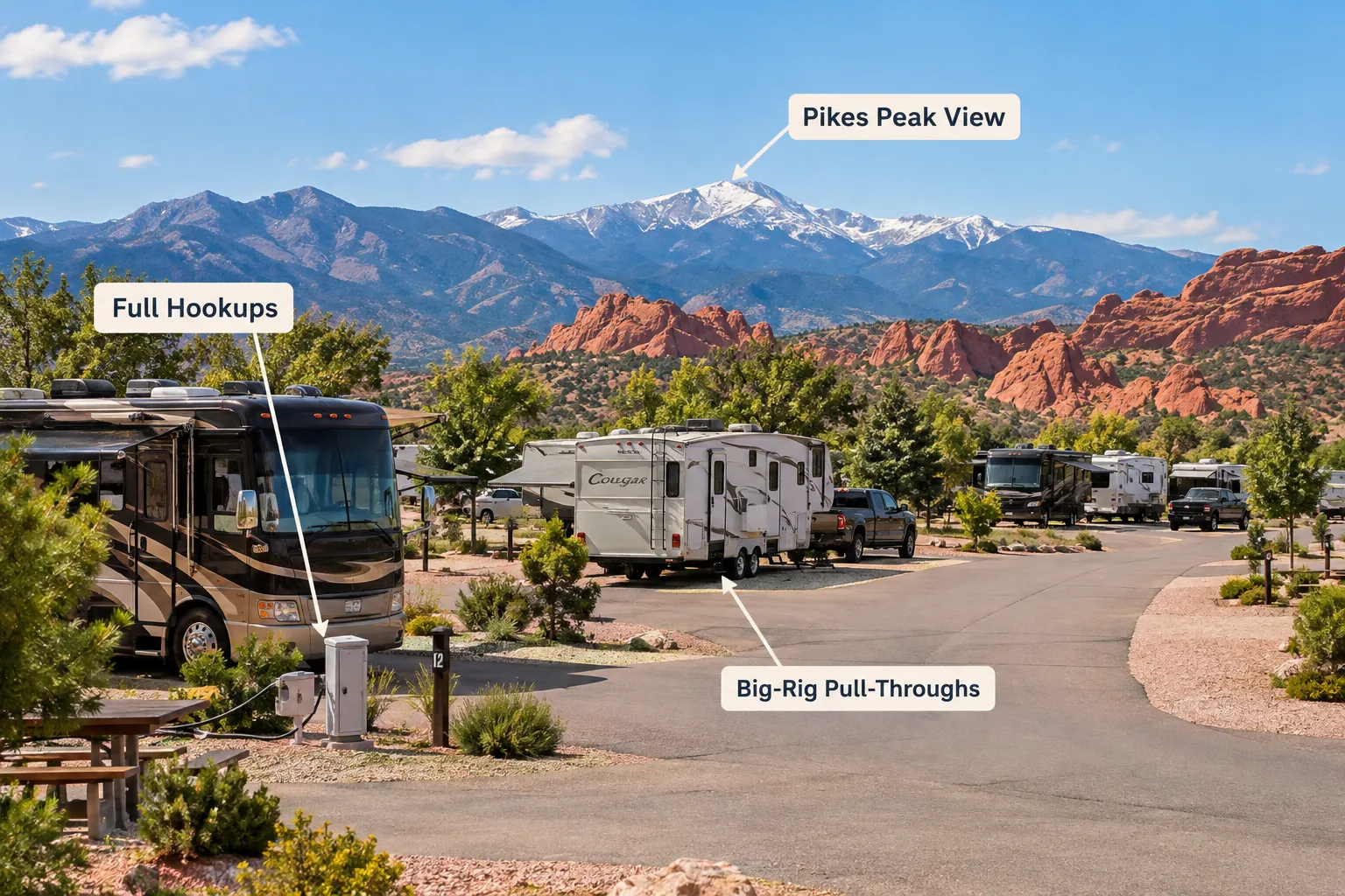 Why the Garden of the Gods RV Trip Planner Starts With Picking the Right Base Camp