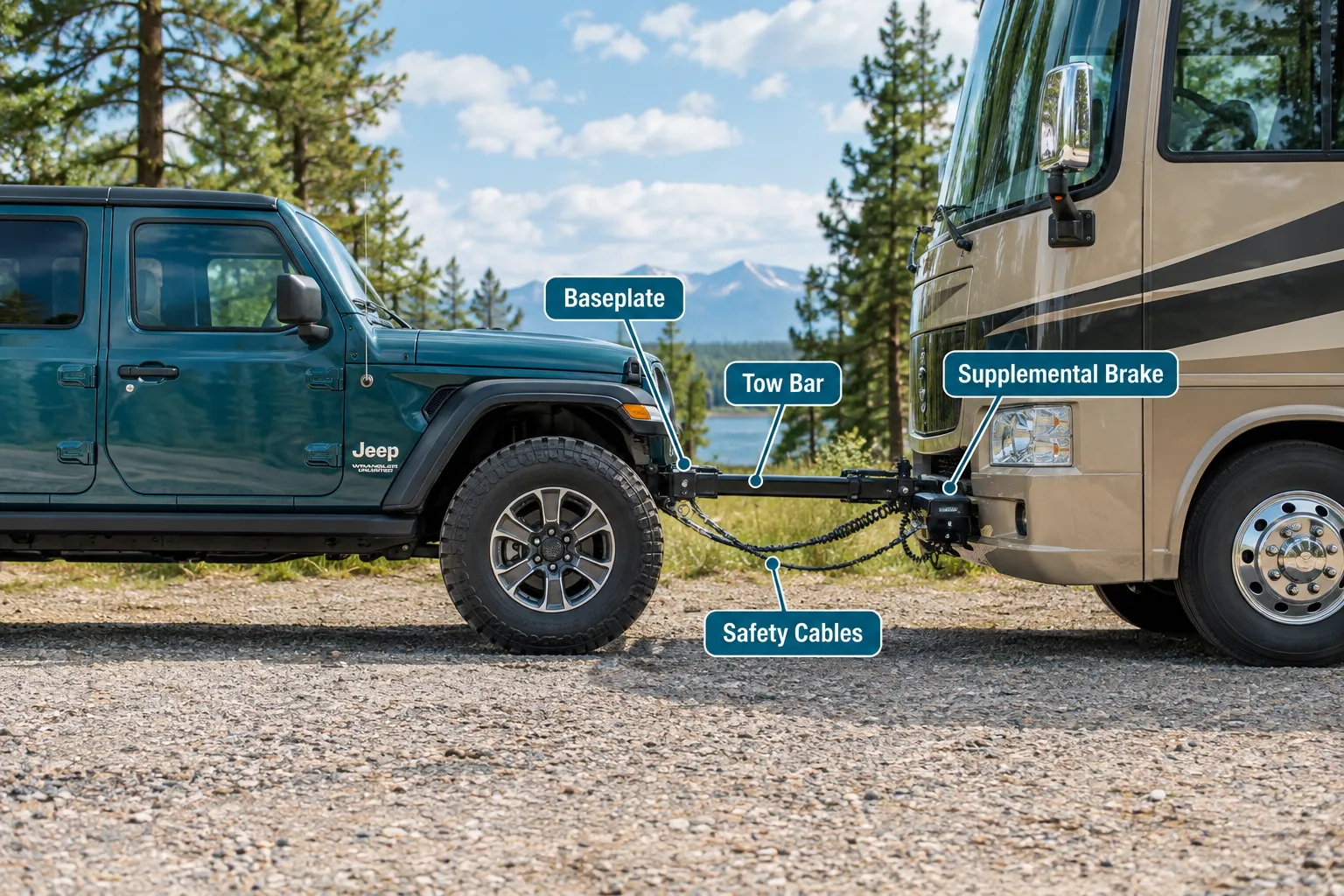 Why the Jeep Wrangler Dominates Jeep and RV Adventure Pairings